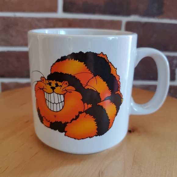 Russ Other - Vintage Keep Smiling Cat Mug